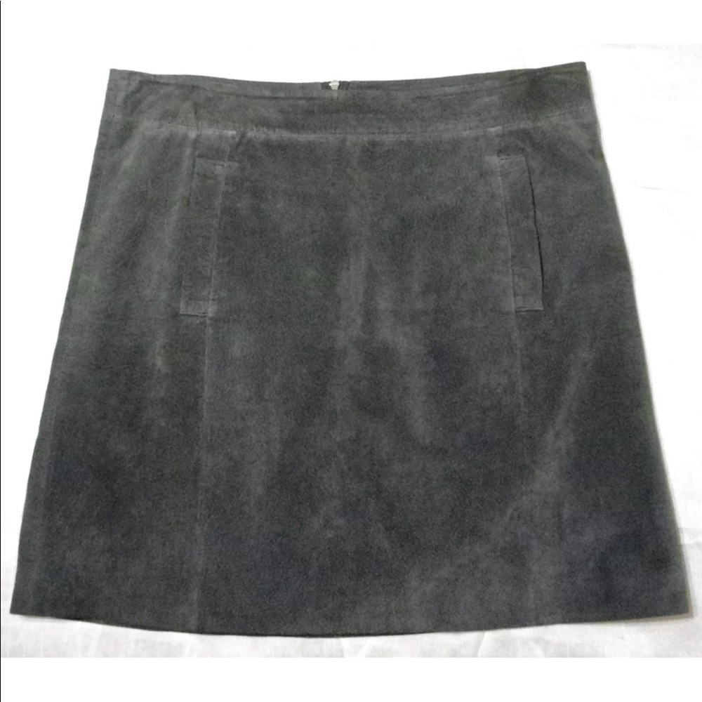 Charcoal Grey above knee skirt